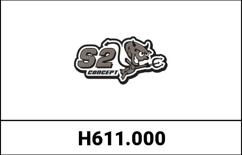 S2-Concept / S2コンセプト バックカバー (テールフェアリング) LEDライト付き HORNET 600 | H611.000