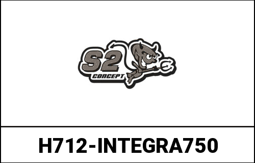 S2-Concept / S2コンセプト リア マッドガード INTEGRA 750 ブラック マット | H712-INTEGRA750