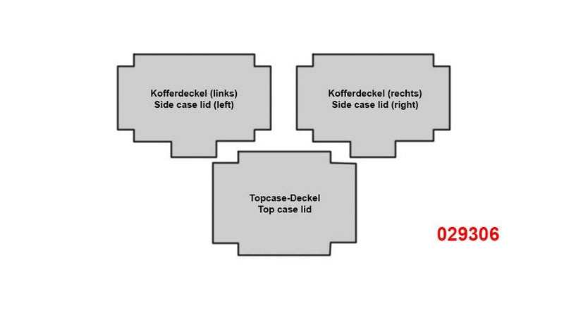 Hornig / ホーニグ ピン Paint protection for aluminium cases for BMW R1200GS Adventure LC (2014-2018) | 029306