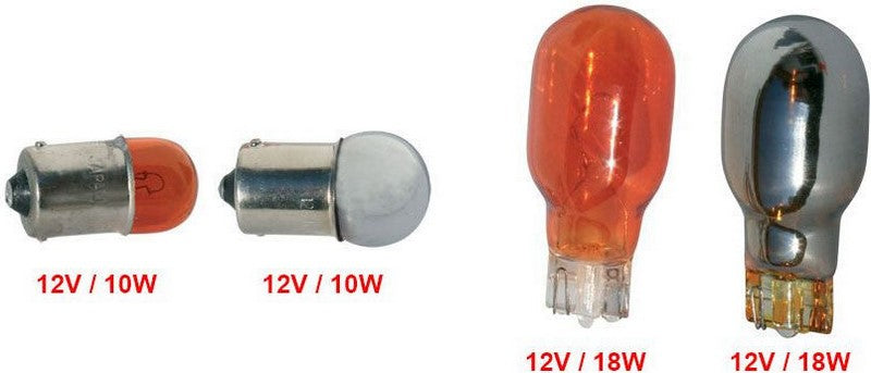 Hornig Orange coated bulbs. 12V / 18W | 10031086