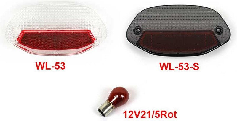 Hornig Red bulb for rear- and brakelight 12 Volt 21/5Watt | 12V21/5Rot