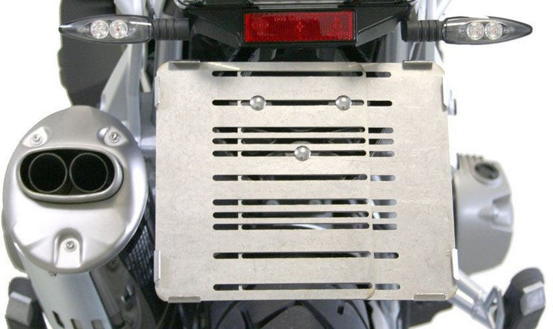 Hornig Licence plate bracket stainless steel adjustable | 18-28