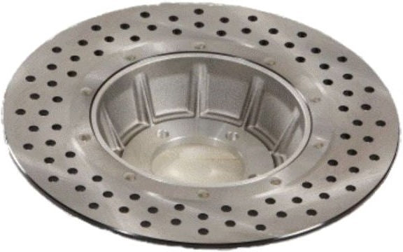 Hornig Brake disk 2-2 perforation  260 mm  deep shape | 3411005