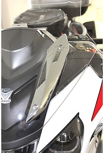 Hornig Windscreen panels chrome  2 pieces | 367337-338