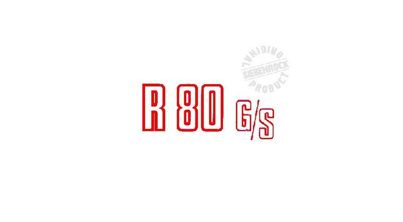 Hornig / ホーニグ ピン Sticker R 80 G/S red for BMW R80G/S | 5114498