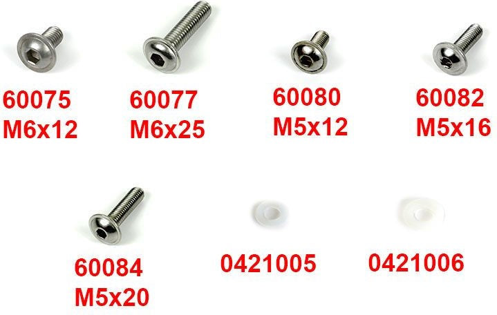 Hornig Screw & captive washer  M6 x 12 | 60075