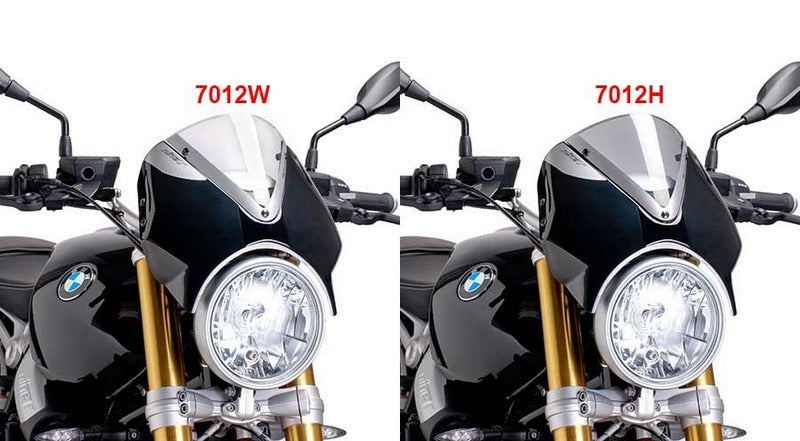 Hornig / ホーニグ ピン Sport windshield for BMW RnineT  RnineT Pure  /5  Scrambler (2021- ) & Urban G/S (2021- ) | 7012W