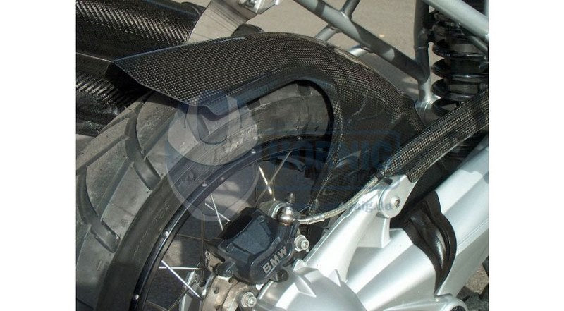 Hornig / ホーニグ ピン Carbon rear wheel hugger for BMW R1200GS & R1200GS Adventure | KHO.061.120GS.K