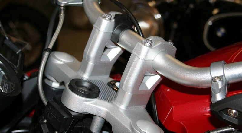 Hornig / ホーニグ ピン Handle Bar Risers for BMW R1200GS (2008-2012)  R1200GS Adventure (2008-2013) & HP2 | LAR12/08/20
