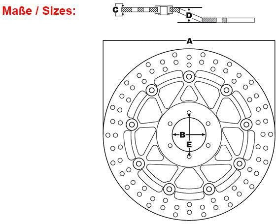 Hornig 1x Brake Disc | MST 456