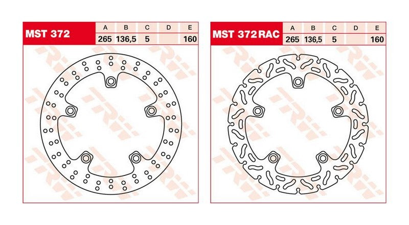 Hornig / ホーニグ ピン Rear brake disc for BMW F650GS (08-12)  F700GS & F800GS | MST 372