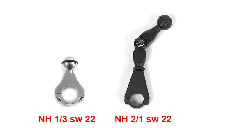 Hornig / ホーニグ ピン GPS Mounting for BMW F 650  CS  GS  ST  Dakar (1994-2007) | NH 1/3 sw 22