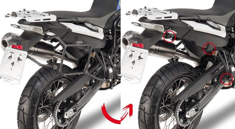 Hornig / ホーニグ ピン Side case mounting-Rapid for BMW F650GS (08-)  F700GS & F800GS | PLR5103