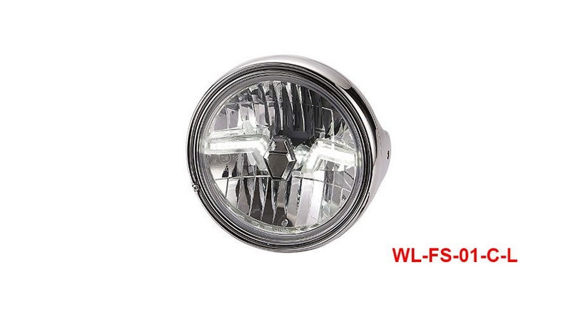 Hornig / ホーニグ ピン LED headlights for BMW R850R & R1150R | WL-FS-01-B-L