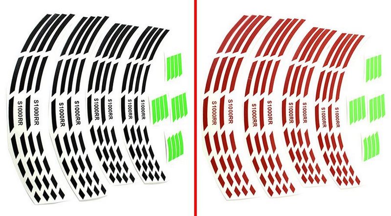 Hornig / ホーニグ ピン Rim Stripes for BMW S1000RR (2009-2018) | s1rr-weiss17-17