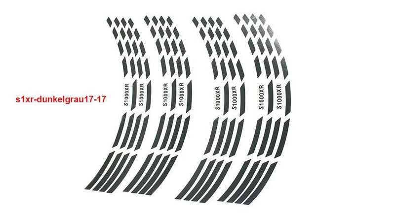 Hornig / ホーニグ ピン Rim Stripes for BMW S 1000 XR (2020- ) | s1xr-dunkelgrau17-17