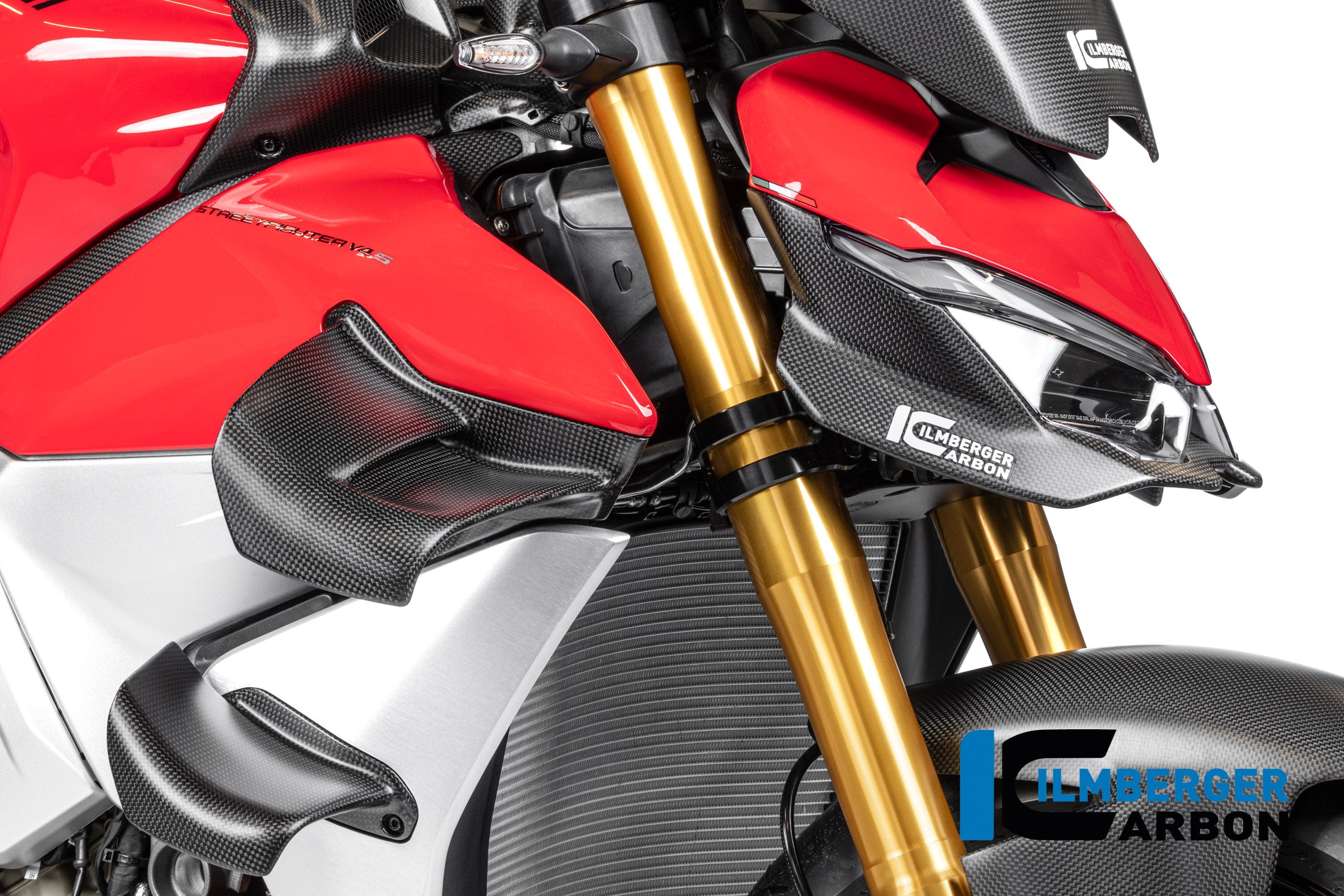 Ilmberger Carbon / イルムバーガー ライトマスク マット Ducati ストリートファイター V4 2025 | CM.VEO.002.SF5V4