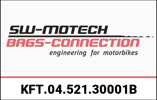 SW Motech PRO side carrier. Black. KTM 790 Adv/ R  890 Adv/ R 890 SM T. | KFT.04.521.30001/B