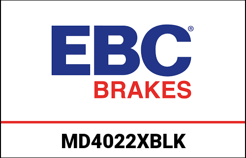 EBC / イービーシーブレーキ INOX X ディスク (registration-free with ABE)Ø=320mm / floating stainless steel brake disc with ブラック aluminum inner ring | MD4022XBLK