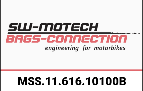 SW MOTECH / SWモテック エンジンガード ブラック Triumph スクランブラー 400 X (23-). | MSS.11.616.10100/B