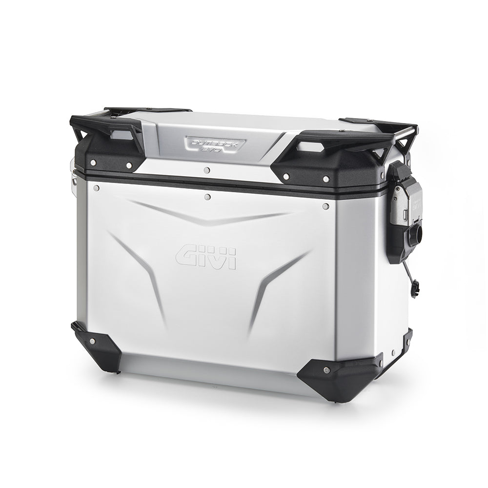 GIVI 左側 サイドケース TREKKER OUTBACK EVO SMART 37 L SLR アルマイト仕上げ OBKEV37AAL