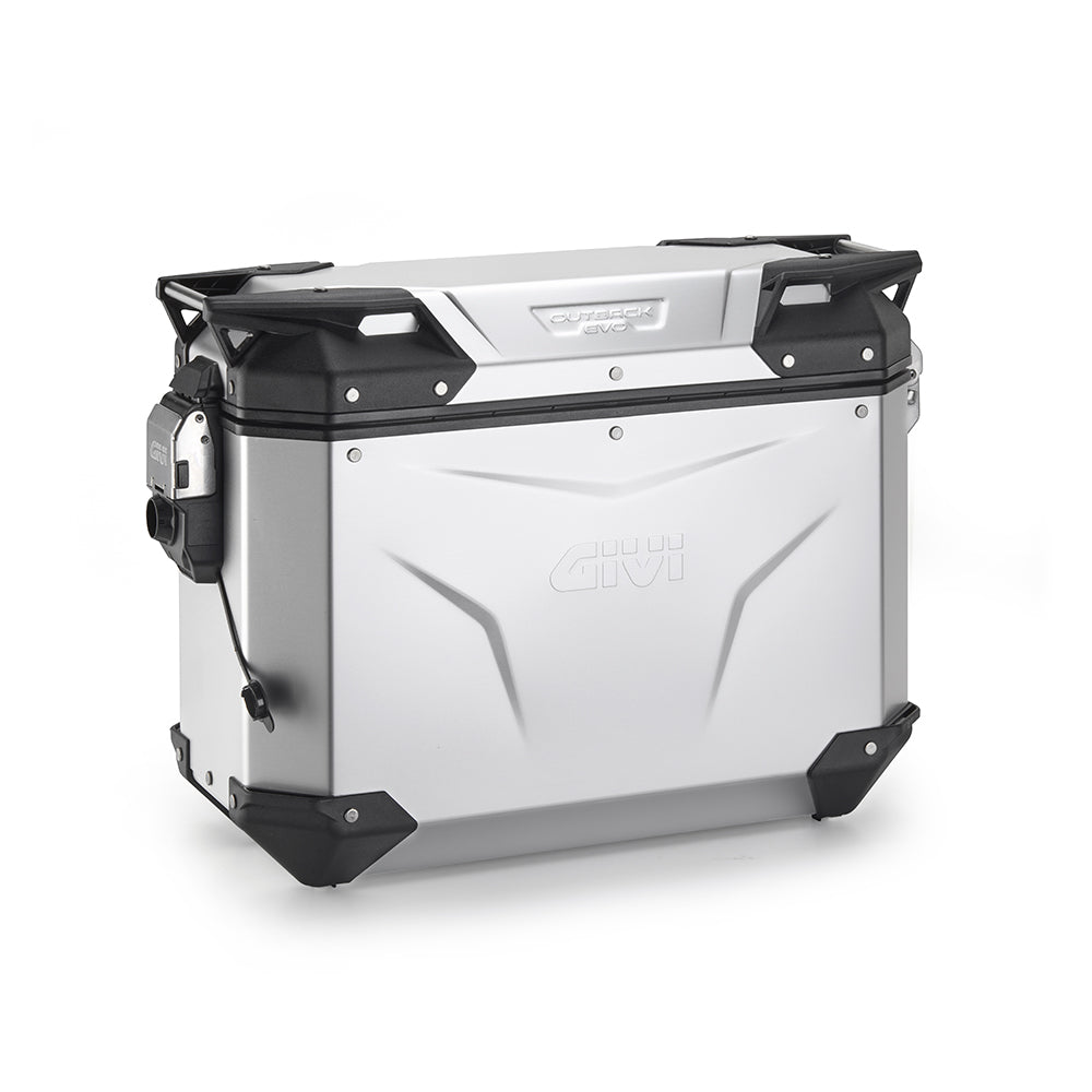 GIVI 右側 サイドケース TREKKER OUTBACK EVO SMART 37 L SLR アルマイト仕上げ OBKEV37AAR