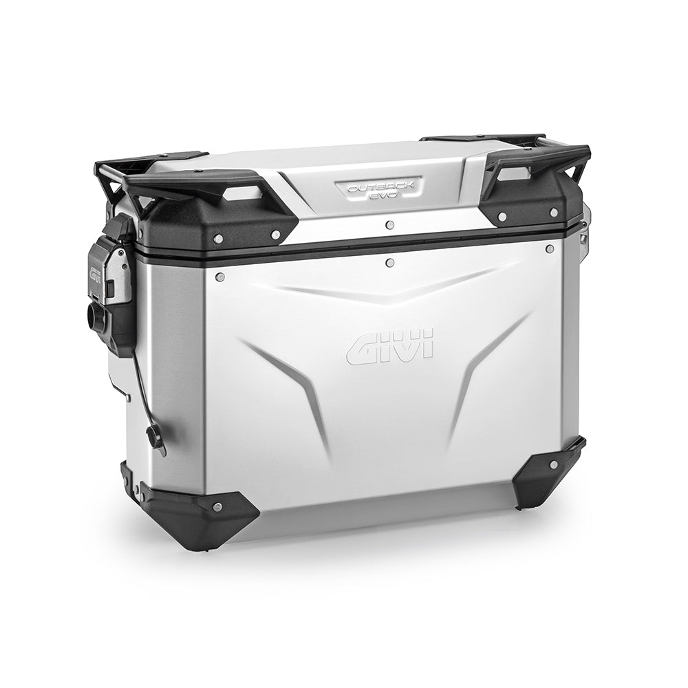 GIVI 右側 サイドケース TREKKER OUTBACK EVO SMART 33 L SLR アルマイト仕上げ OBKEVS33AAR