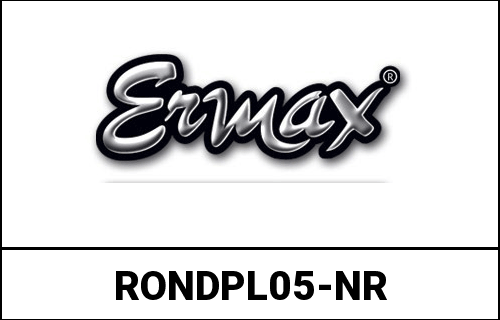 Ermax / アルマックス Blister Pack Of 5 Washers Plates Plastic Black Diam.5  | RONDPL05-NR