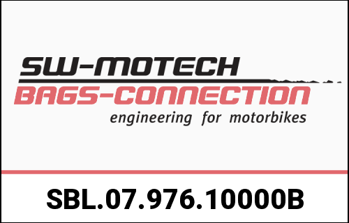 SW MOTECH / SWモテック アッパークラッシュバー ブラック BMW R 1300 GS Adventure (24-). For OEM SBL. | SBL.07.976.10000/B