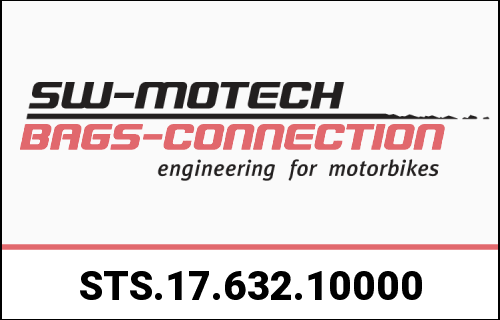 SW MOTECH / SWモテック サイドスタンドフットエクステンション ブラック/シルバー Moto Guzzi V85 TT (24-). | STS.17.632.10000