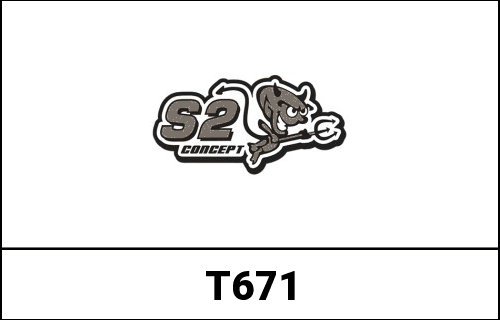 S2-Concept / S2コンセプト ホイールアーチ STREET TRIPLE 塗装済み ホワイト | T671