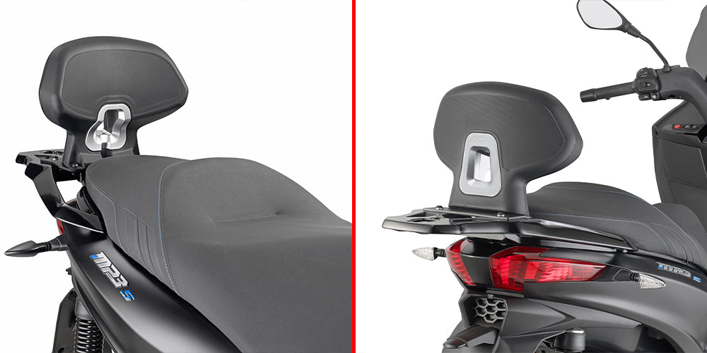 GIVI リア用 バックレスト ピアジオ MP3 310 (25) TB5622A
