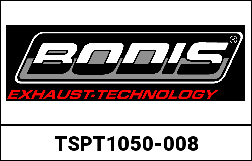 Bodis（ボディス） GPX2  Slip-On  Stainless Steel Black for TRIUMPH Speed Triple (2018-2019) | TSPT1050-008