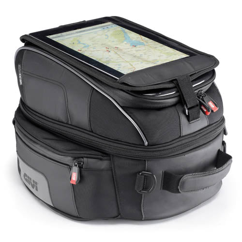 GIVI / ジビ XSTREAM-BAG - タンクバッグ ブラック TANKLOCK 14 - 22 L. / 最大荷重2kg | XS306Y