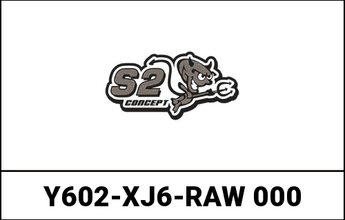 S2-Concept / S2コンセプト リア マッドガード XJ6 raw (未塗装) | Y602-XJ6