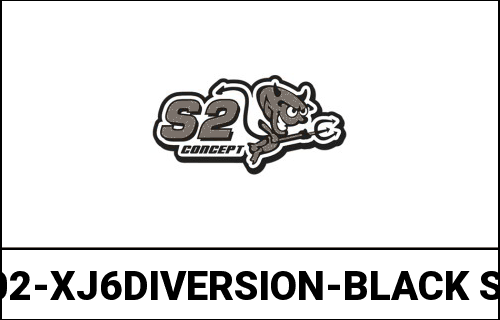 S2-Concept / S2コンセプト リア マッドガード XJ6 DIVERSION ブラック | Y602-XJ6DIVERSION