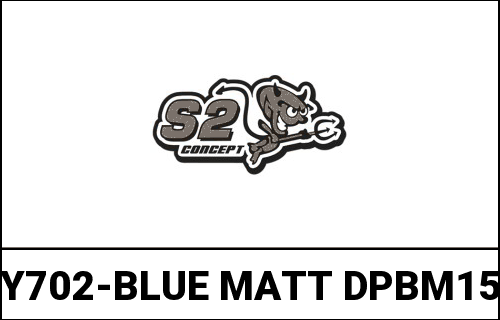 S2-Concept / S2コンセプト リア マッドガード MT07 ブルー マット | Y702