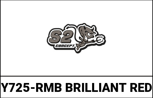 S2-Concept / S2コンセプト バックカバー (テールフェアリング) LEDライト付き XSR 700 レッド | Y725