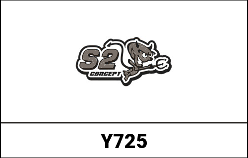 S2-Concept / S2コンセプト バックカバー (テールフェアリング) LEDライト付き XSR 700 noit-マット ダーク グレー-tech ブラック | Y725