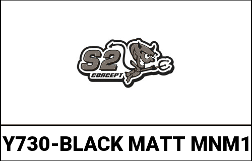 S2-Concept / S2コンセプト バックカバー (テールフェアリング) LEDライト付き mono XSR 700 ブラック マット | Y730