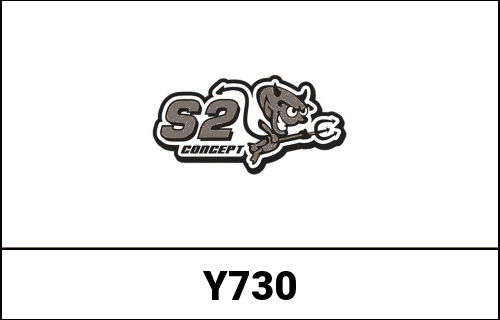 S2-Concept / S2コンセプト バックカバー (テールフェアリング) LEDライト付き mono XSR 700 noit-マット ダーク グレー-tech ブラック | Y730