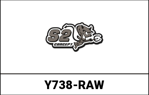 S2-Concept / S2コンセプト バックカバー (テールフェアリング) LEDライト付き XSR 700 Plate raw (未塗装) | Y738