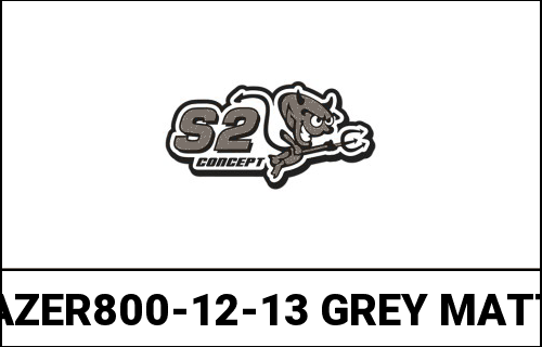 S2-Concept / S2コンセプト ホイールアーチ FAZER 800 塗装済み グレー マット | Y801-FAZER800