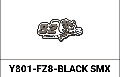S2-Concept / S2コンセプト ホイールアーチ FZ8 塗装済み ブラック | Y801-FZ8