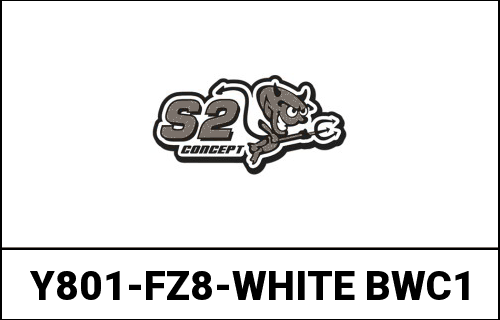 S2-Concept / S2コンセプト ホイールアーチ FZ8 塗装済み ホワイト | Y801-FZ8