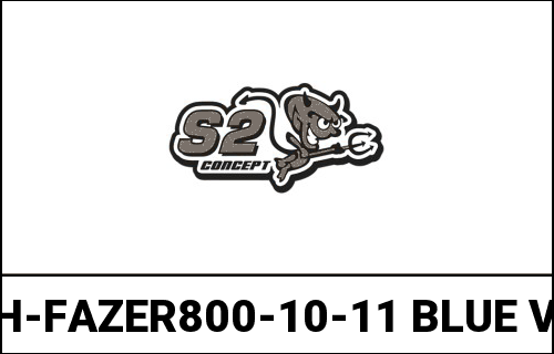 S2-Concept / S2コンセプト ホイールアーチ FAZER 800 塗装済み ブルー | Y801H-FAZER800