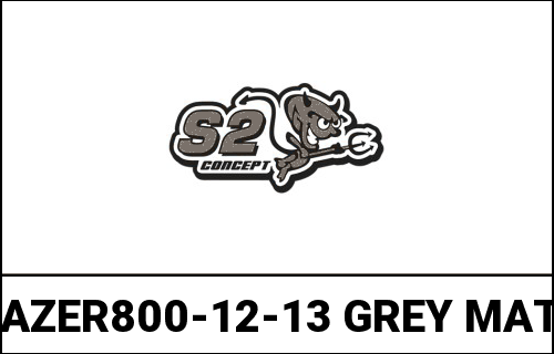 S2-Concept / S2コンセプト ホイールアーチ FAZER 800 塗装済み グレー マット | Y801H-FAZER800