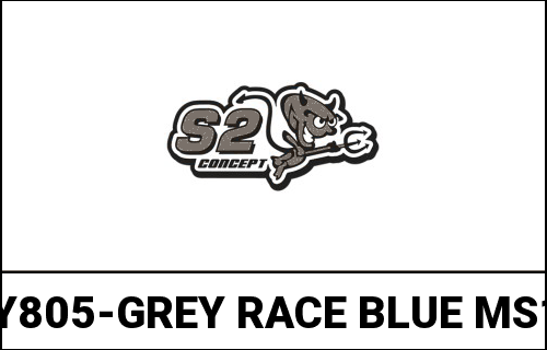S2-Concept / S2コンセプト ノーズフェアリング FZ8 塗装済み グレー race ブルー | Y805