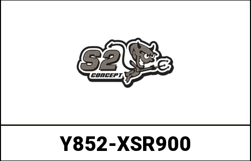 S2-Concept / S2コンセプト リア マッドガード YAMAHA XSR900 ブラック | Y852-XSR900