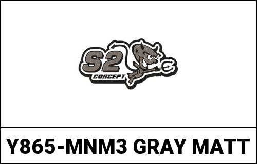 S2-Concept / S2コンセプト ノーズフェアリング MT09 Bionic and 塗装済み グレー マット | Y865
